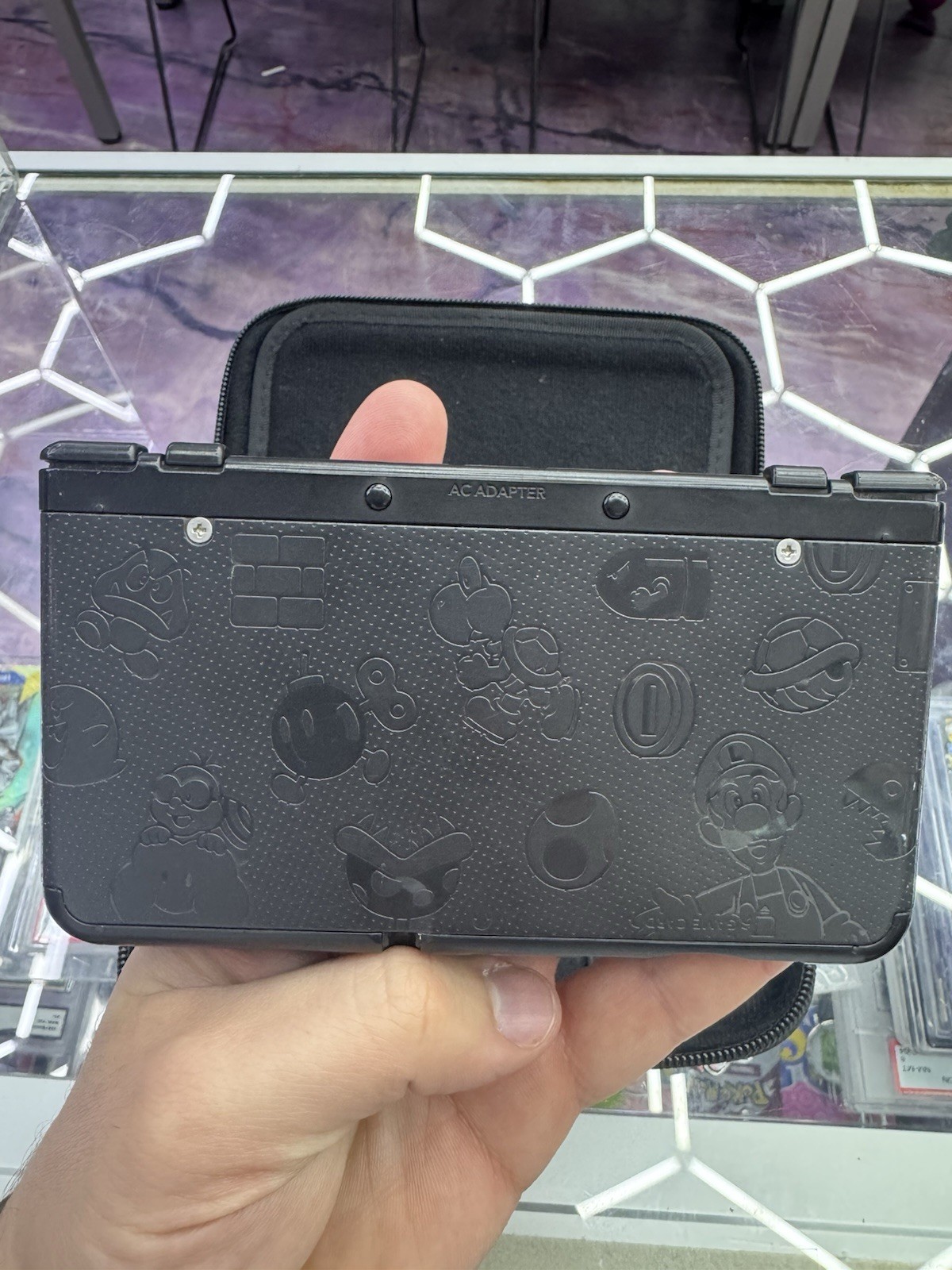 Nintendo 3DS Original Super Mario Edition 4GB Handheld System – Black