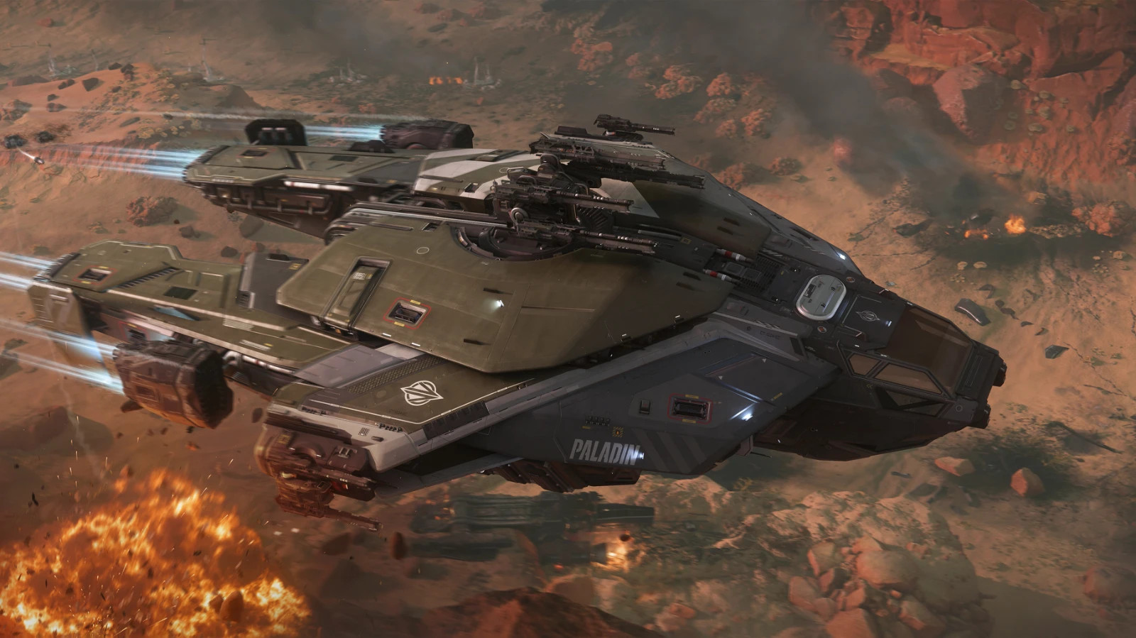 STAR CITIZEN – ANVIL PALADIN – LTI – CCU’d – (Lifetime Insurance)