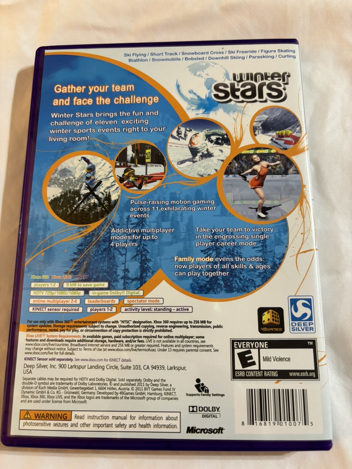 Winter Stars (Microsoft Xbox 360, 2011)