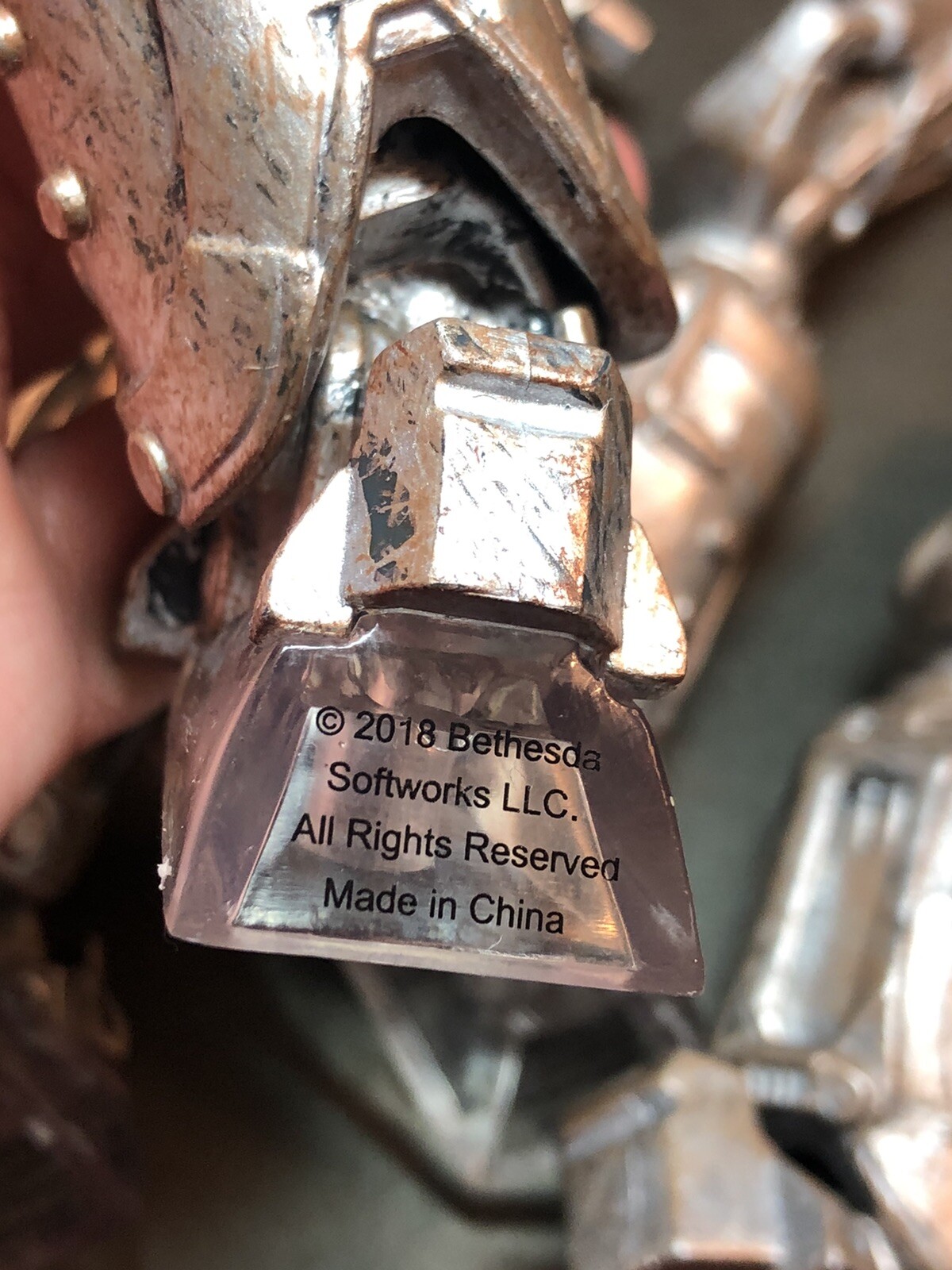 5 Fallout Liberty Prime Robot RIGHT LEG, Build a Figure Bethesda Softworks 2018