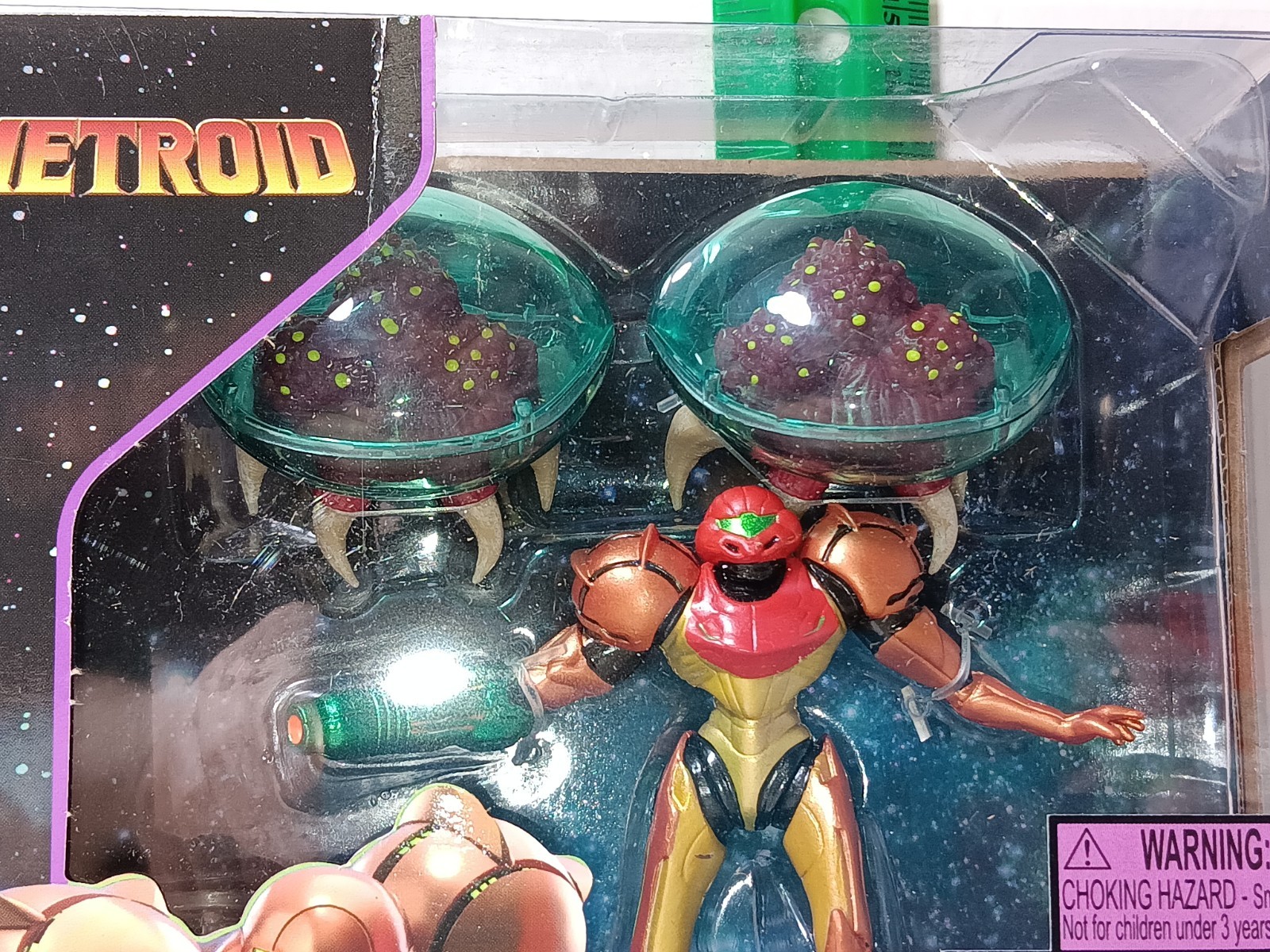 2.5″ METROID PRIME SAMUS + ALIENS Bounty Hunter Set 2025 World of Nintendo Jakks