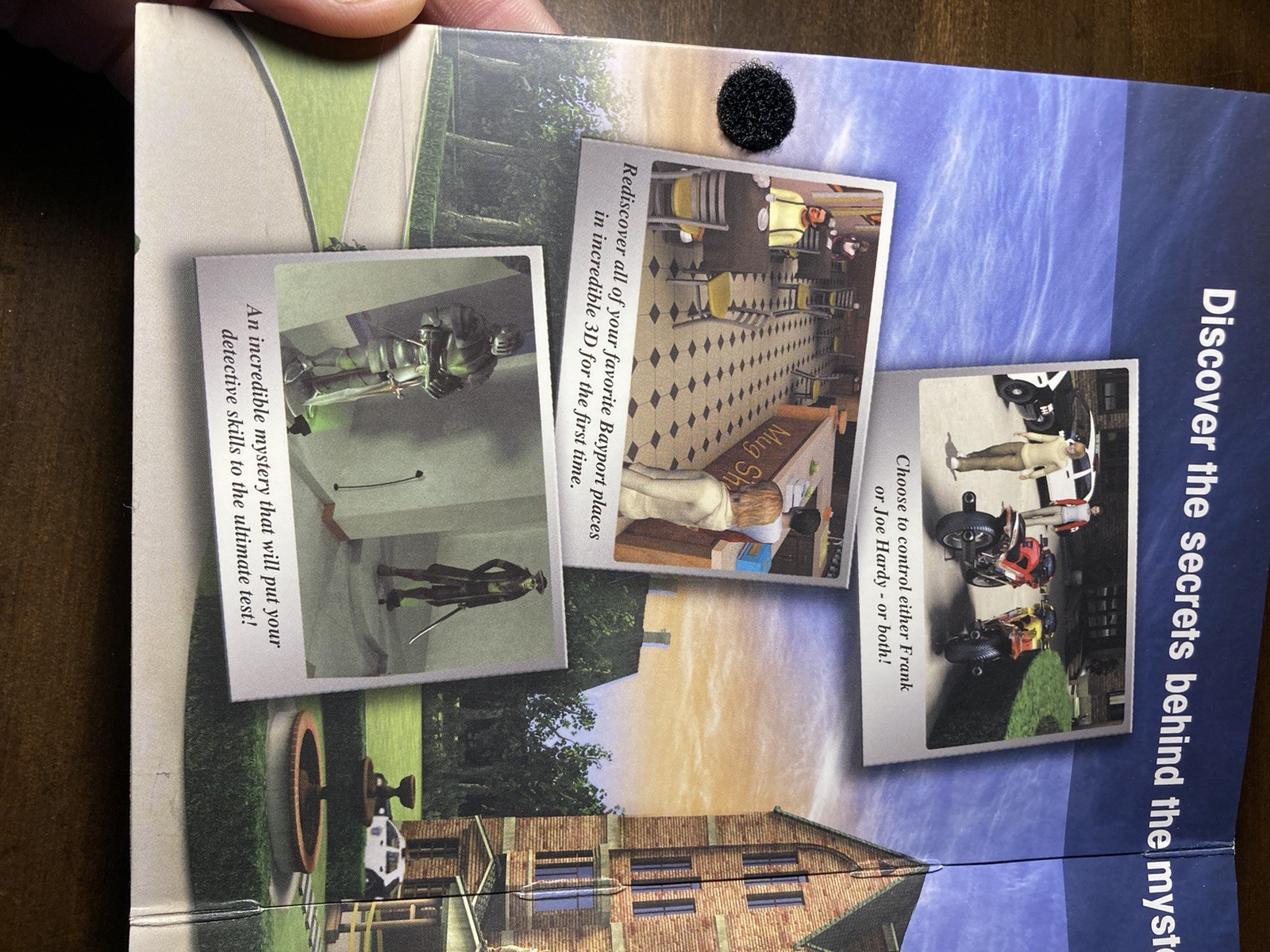 The Hardy Boys: Hidden Theft (PC), w/Slipcover & Manual Disc Tested VTG 2008 CIB