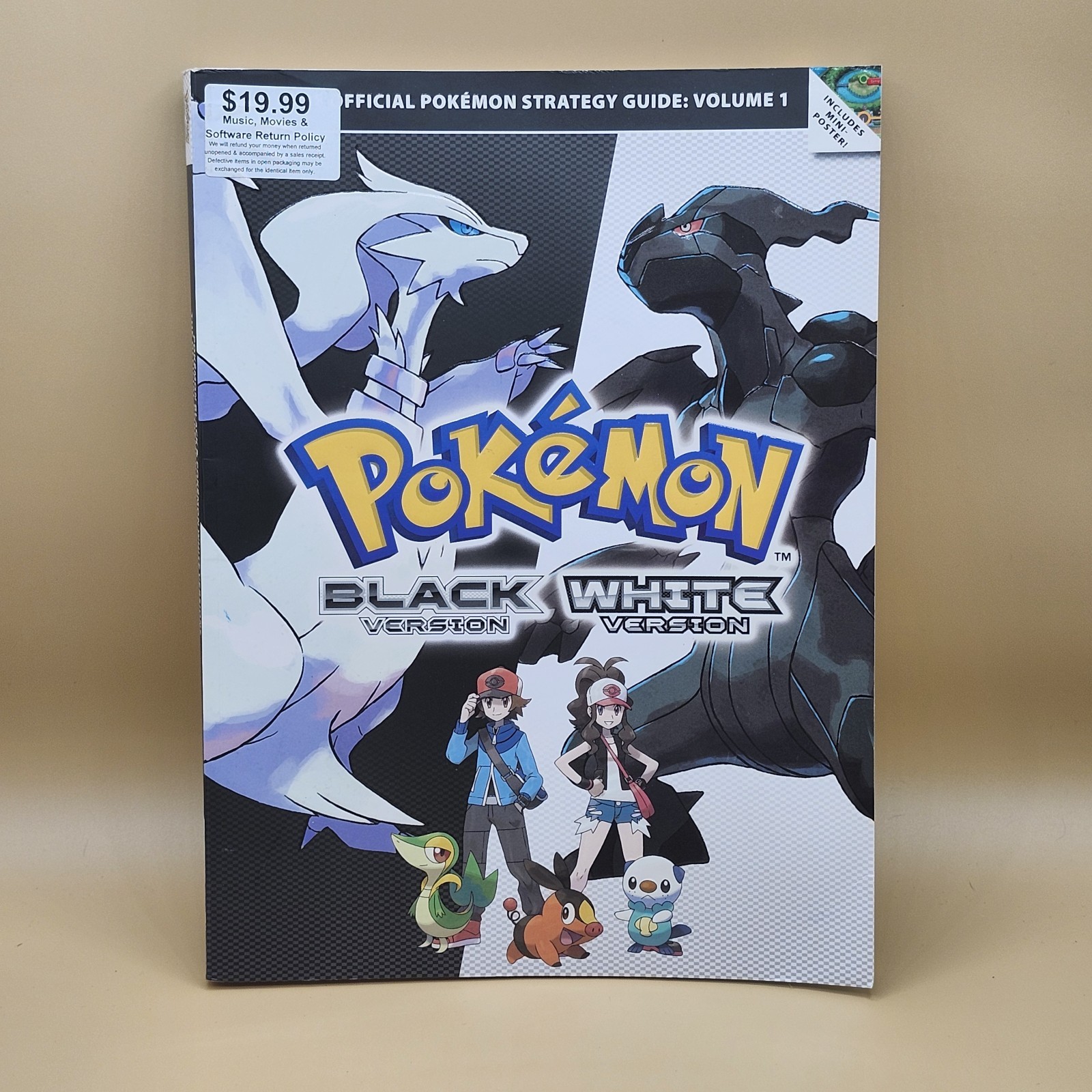 Pokémon Black and White Official Strategy Guide Volume 1