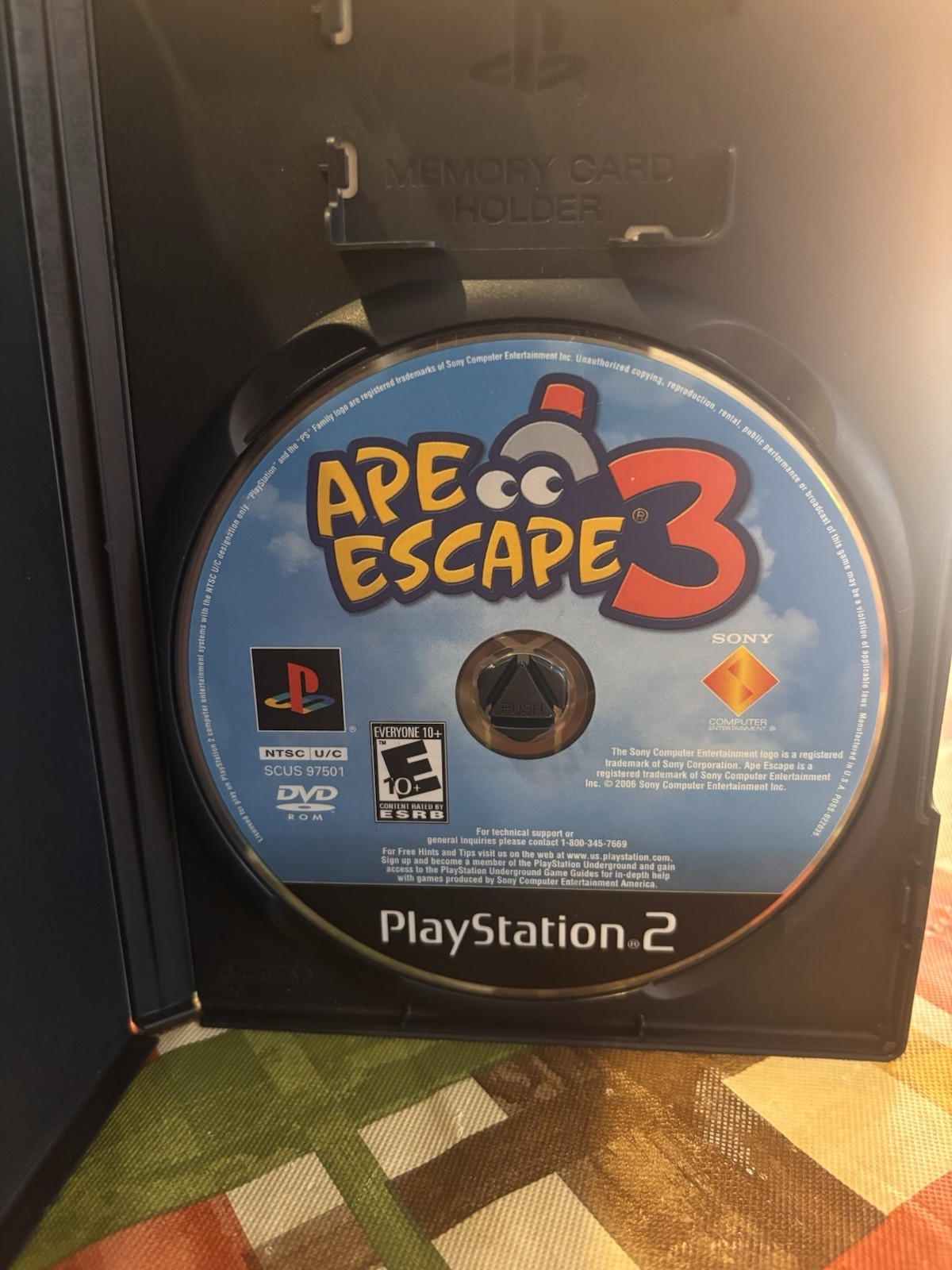 Ape Escape 3 PS2 PlayStation 2 Tested Working Case & Disc Only No Manual