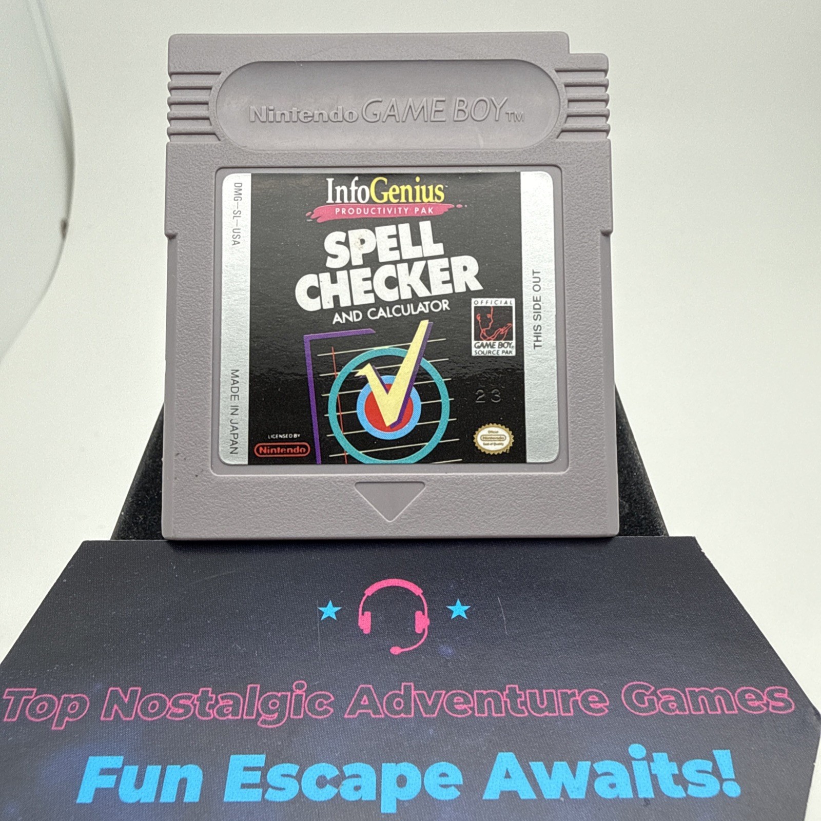 InfoGenius Productivity Pak: Spell Checker and Calculator (Nintendo Game Boy)