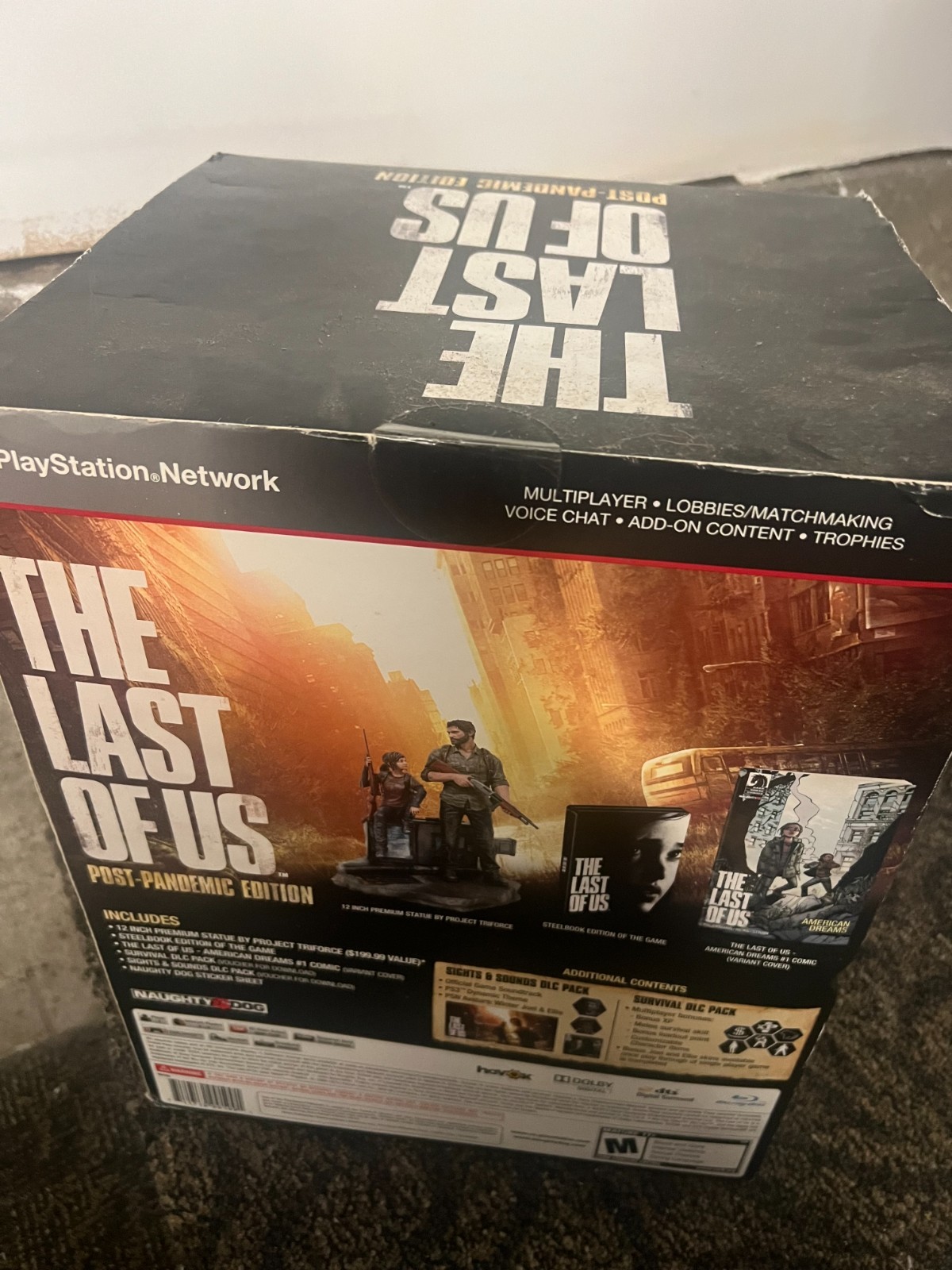 The Last of Us: Post Pandemic Edition (Playstation 3, 2013) Factory Sealed.