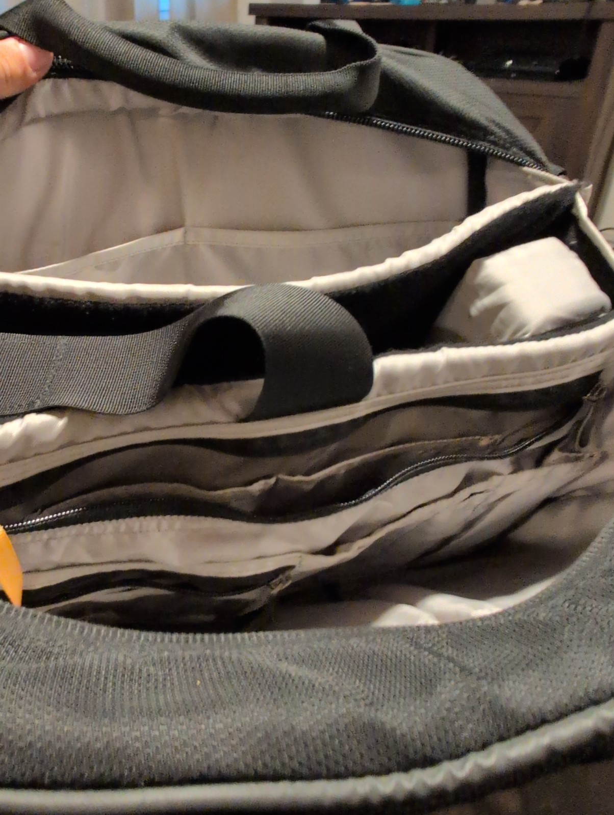 Sony Playstation Large Black Grey Briefcase Backpack Psp Promotional