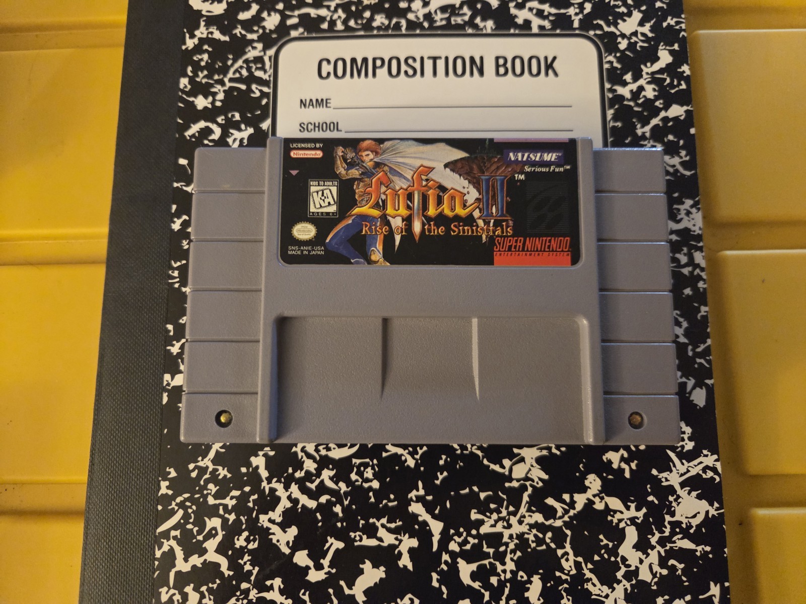 Natsume Lufia II: Rise of the Sinistrals Super Nintendo SNES – Tested/Working