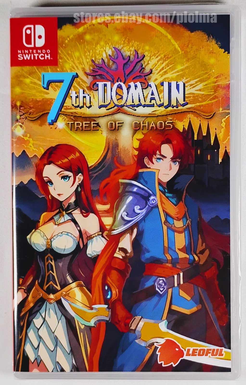 7TH DOMAIN: TREE OF CHAOS Nintendo Switch Game ASIAN Release, USA Seller Seventh
