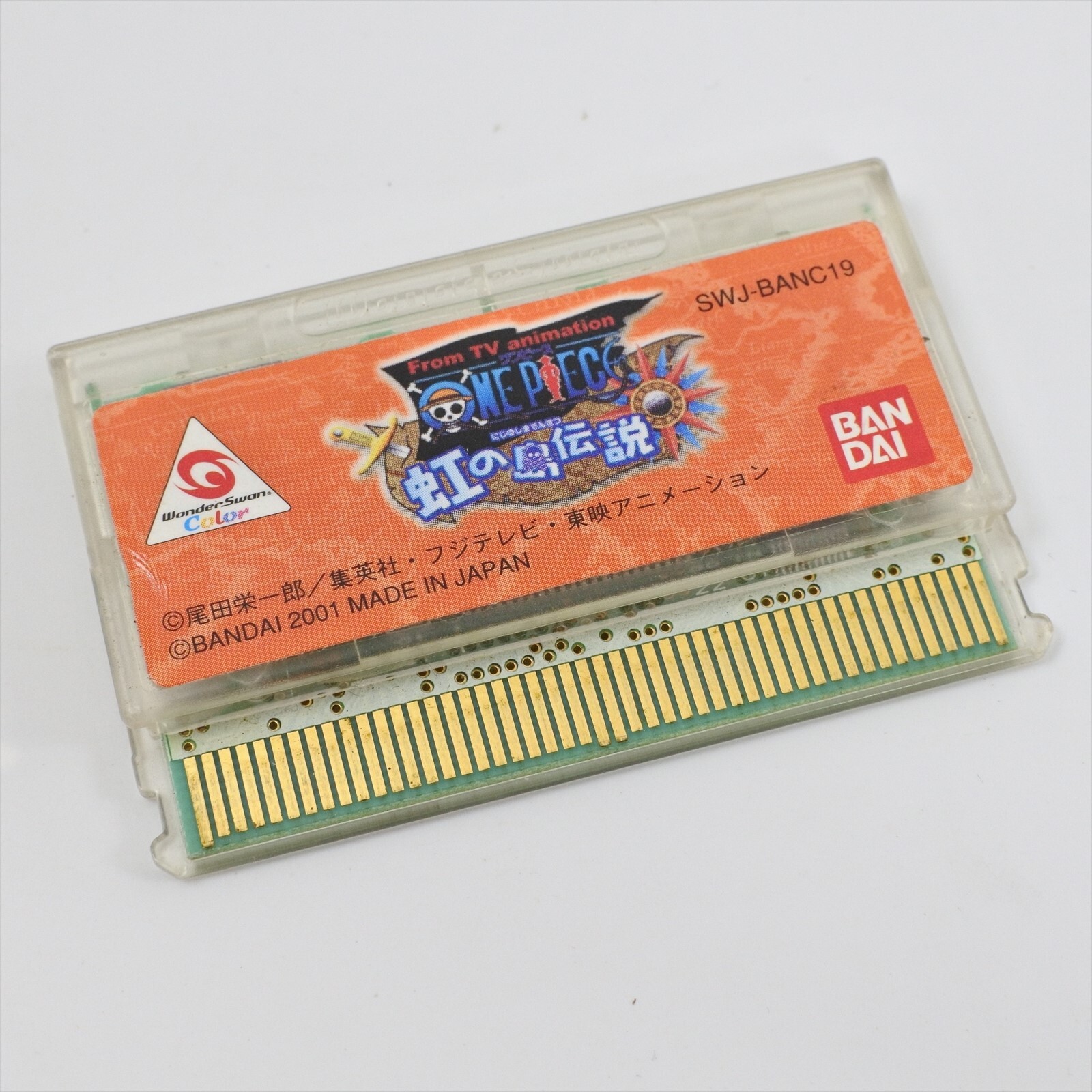 ONE PIECE Niji no Shima Densetsu WonderSwan Color Cartridge Only ws