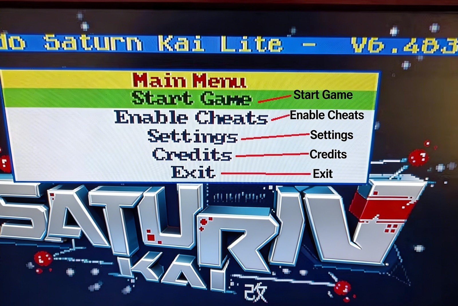 For Sega Saturn Multi Card Direct Reading Region Free Action Replay