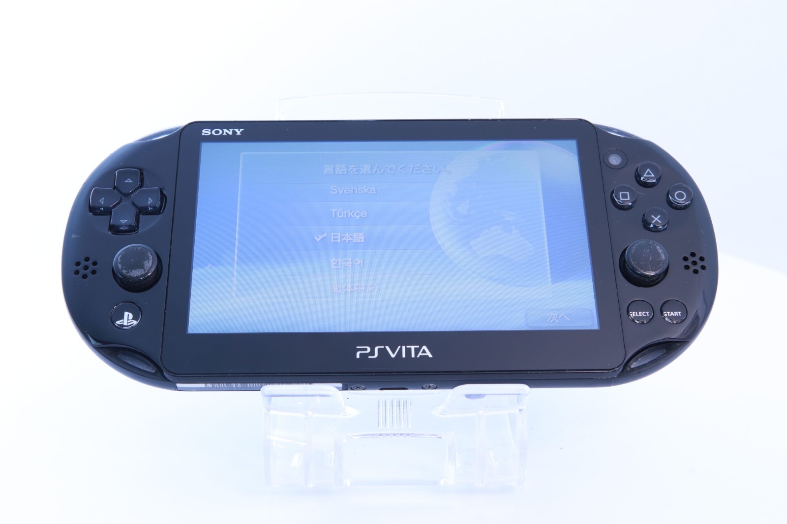 JP Game PS Vita PCH-2000 Black [ Rank：B]
