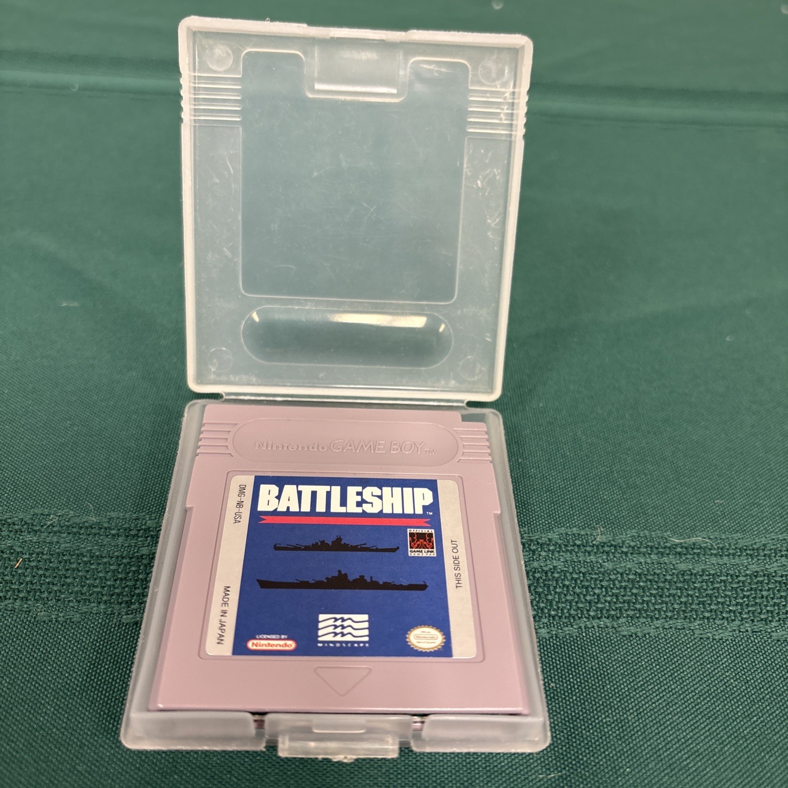 Nintendo Gameboy Battleship Game Cartridge Single Unit