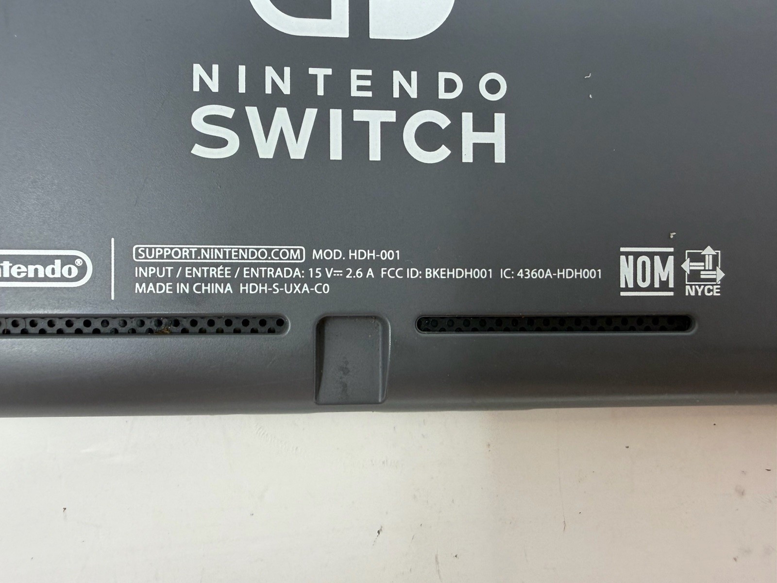 Nintendo Switch Lite Gray HDH-001 With Charger Tested Working