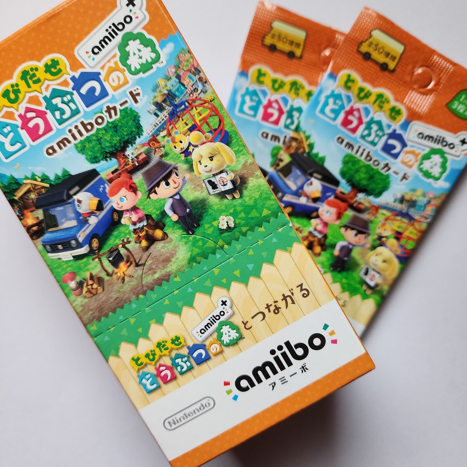 1 PACK Nintendo amiibo+ Card Animal Crossing JAPAN Switch New Horizons 3DS Leaf