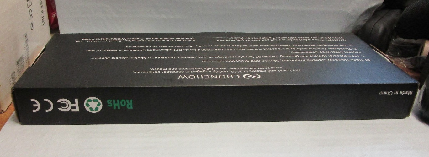 Chonchow M-102c Rainbow Gaming Keyboard and Mouse