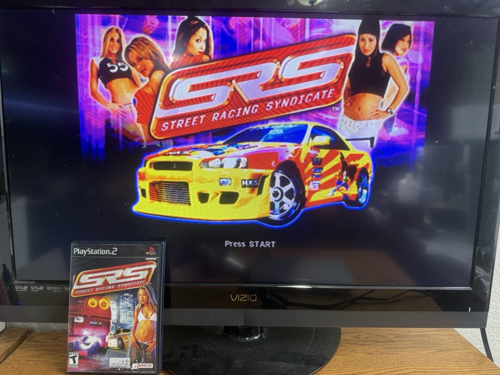 SRS Street Racing Syndicate (Sony PlayStation 2 PS2, 2004) – Complete – CIB