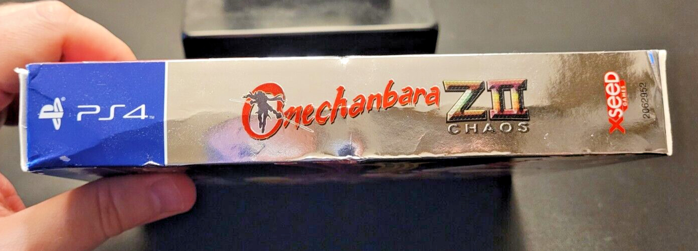 ONECHANBARA Z2 II CHAOS BANANA SPLIT LIMITED EDITION Sony PlayStation 4 PS4 RARE