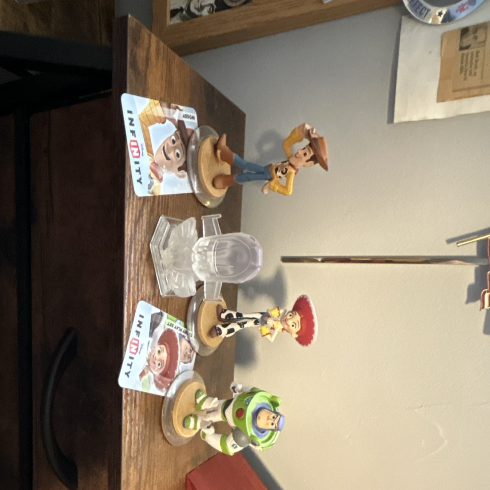 Disney Infinity Interactive Toy Story Figures Woody Jessie Buzz Lightyear
