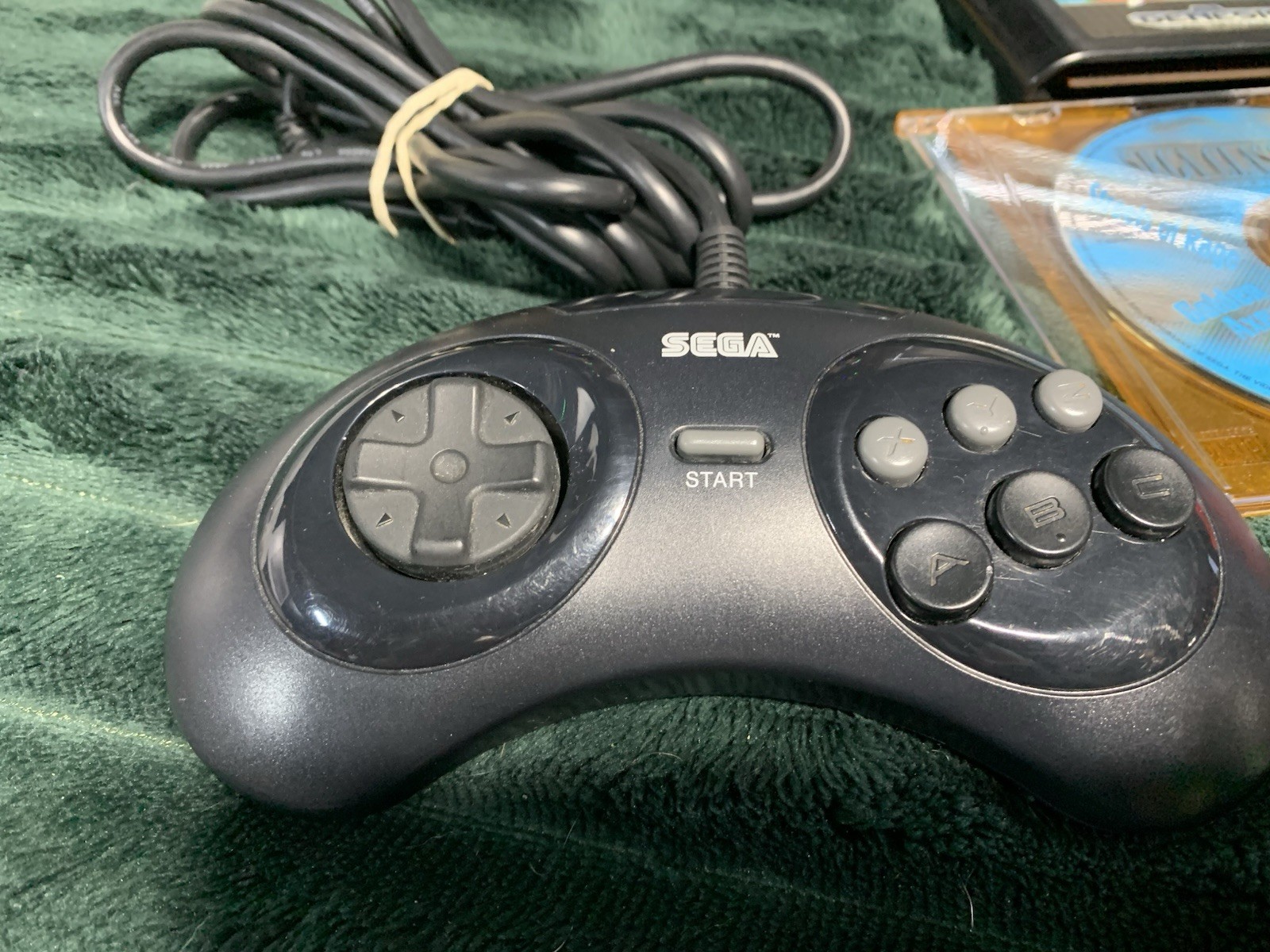 Sega Cdx Tested Working With Two Controllers 2 Games And Cables