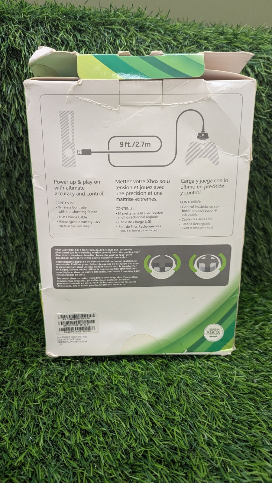 OEM Microsoft Xbox 360 Wireless Controller Silver Special Edition New Open Box