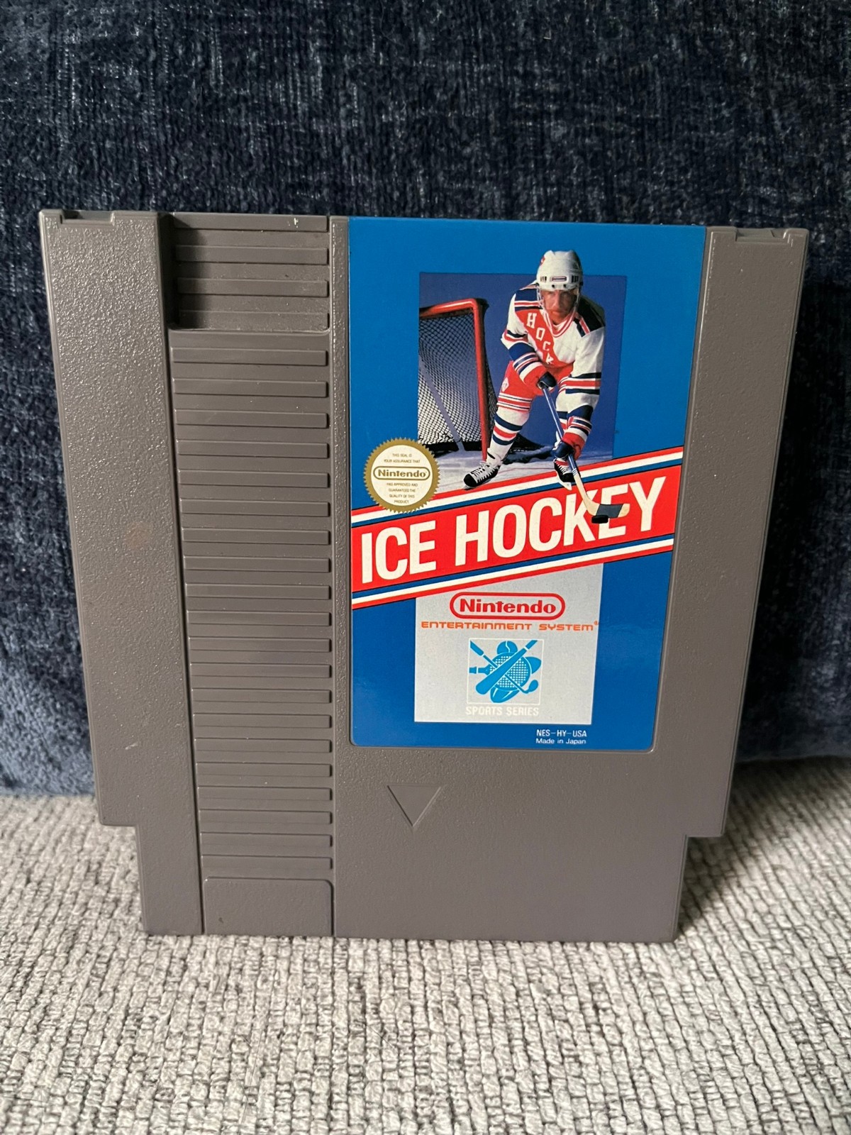 Ice Hockey – with Manual (Nintendo Entertainment System) Tested and Working!