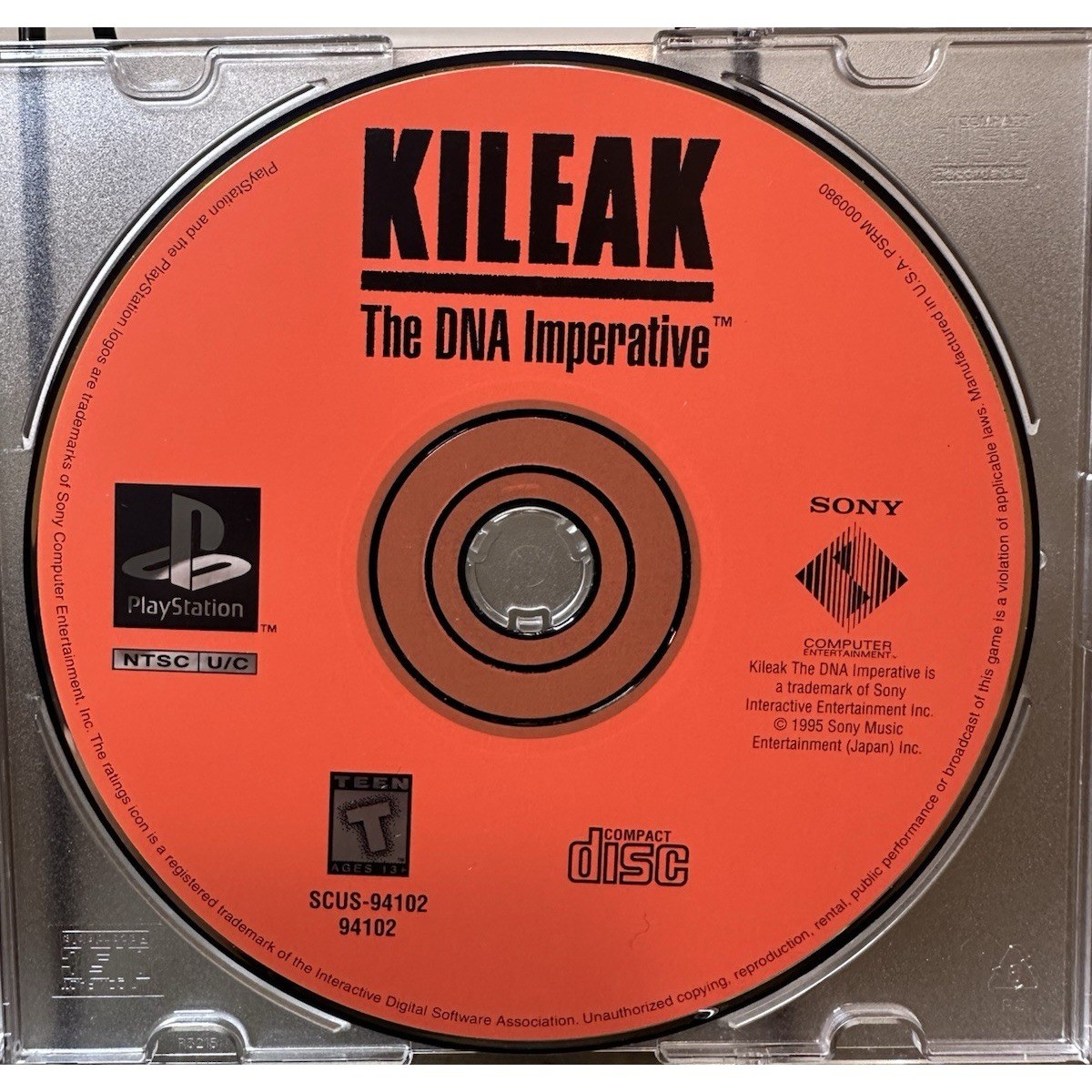 PS1 Disc Only Games Lot – Descent, Syphon Filter, Kileak The DNA Imperative