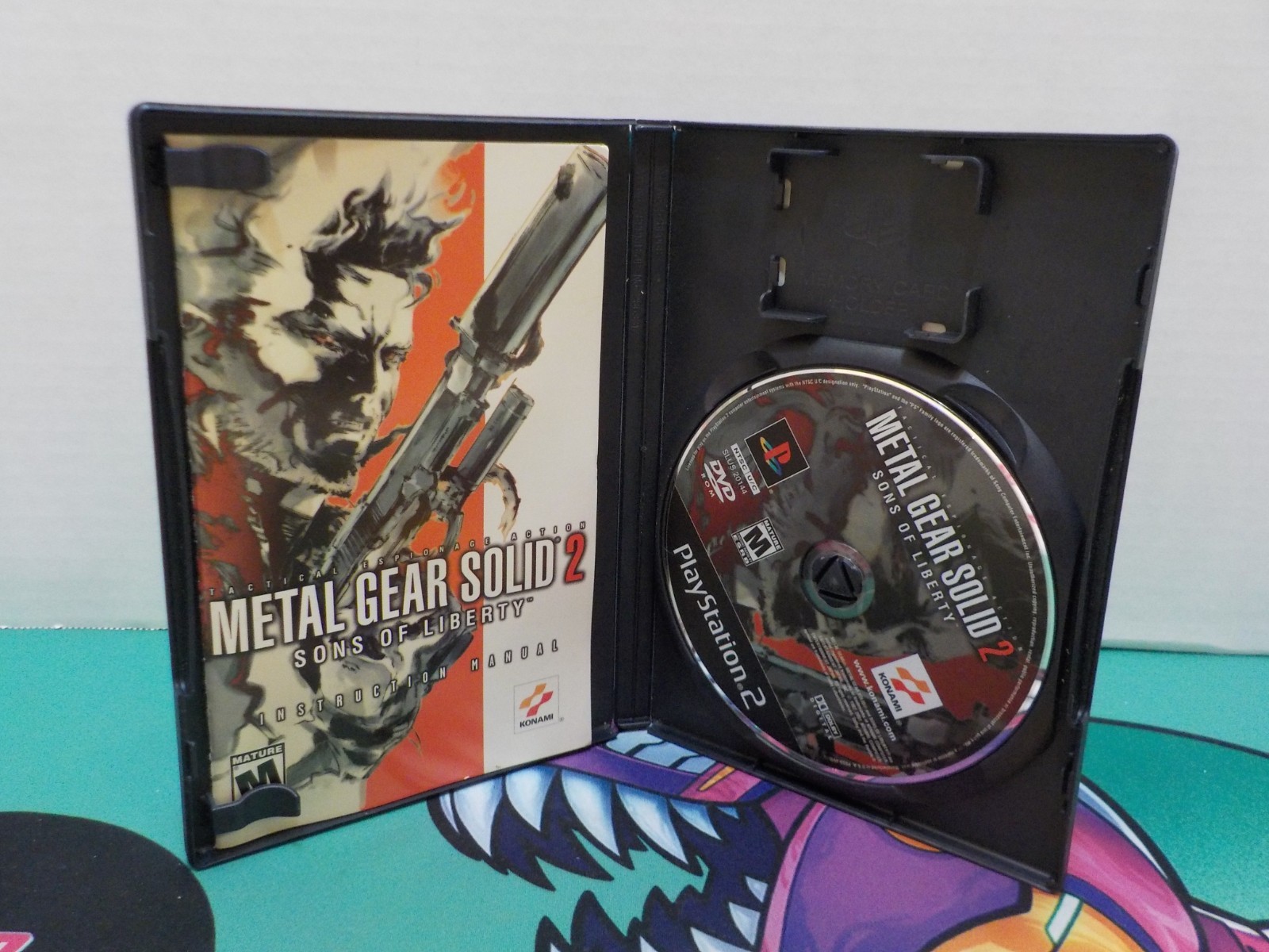 N A1001 Metal Gear Solid 2 Sons of Liberty PS2 PlayStation 2 CIB