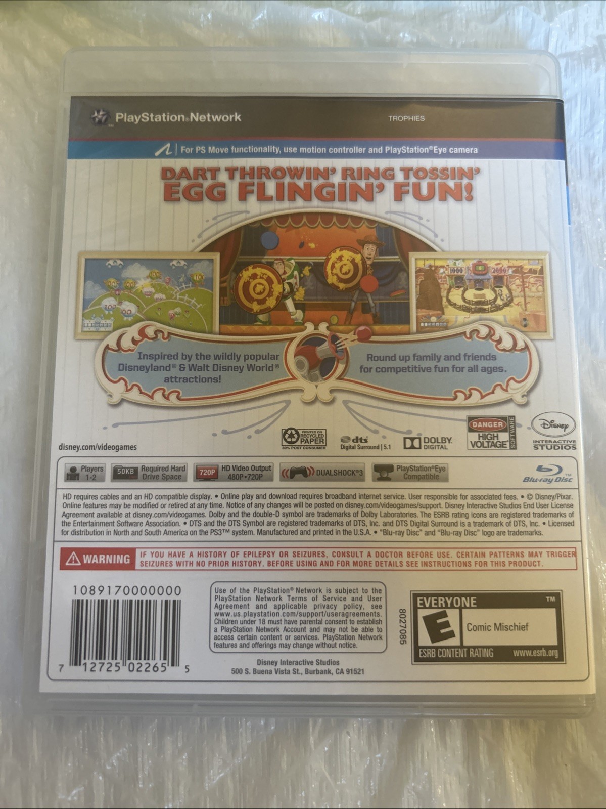 Toy Story Mania Move – Sony PlayStation 3