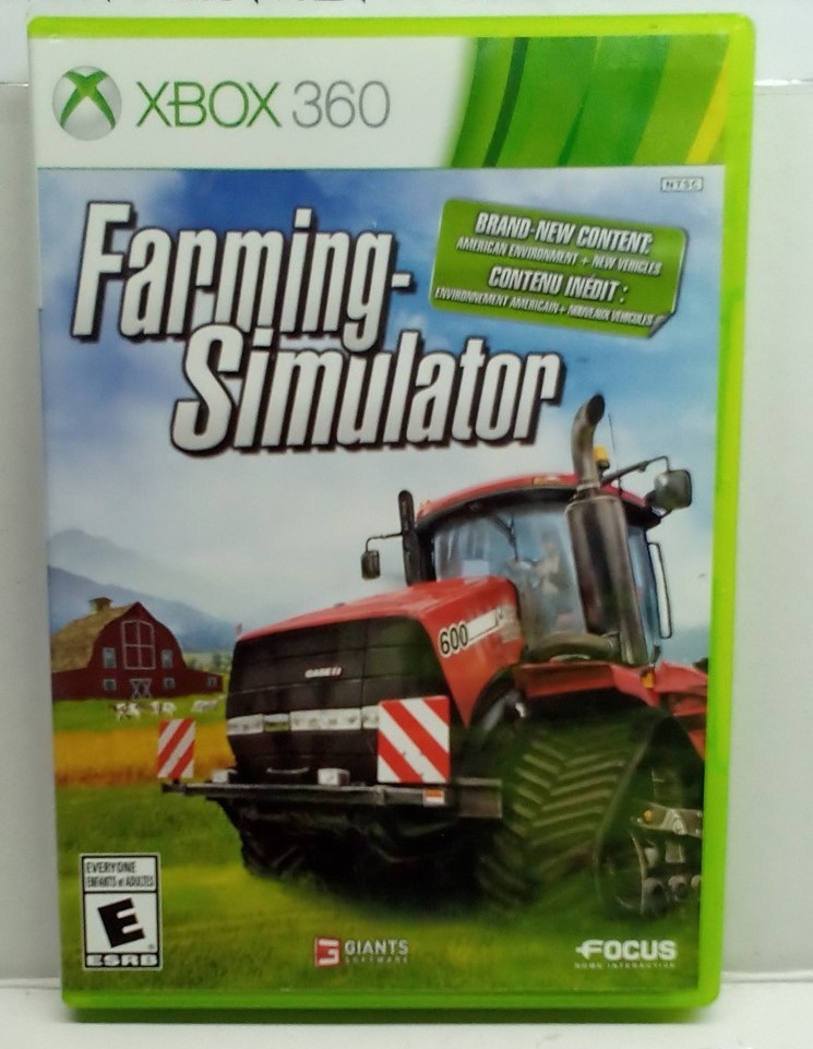 Farming Simulator (Xbox 360, 2013) Complete Tested Working – Free Ship