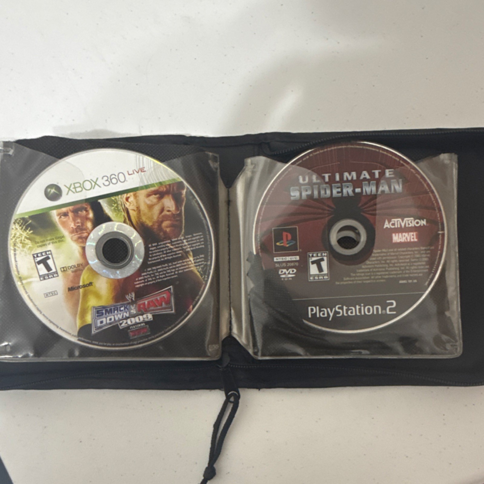 Microsoft Xbox 360 & Sony PS2 Mixed Game Lot – Halo Batman Spider-Man Sports