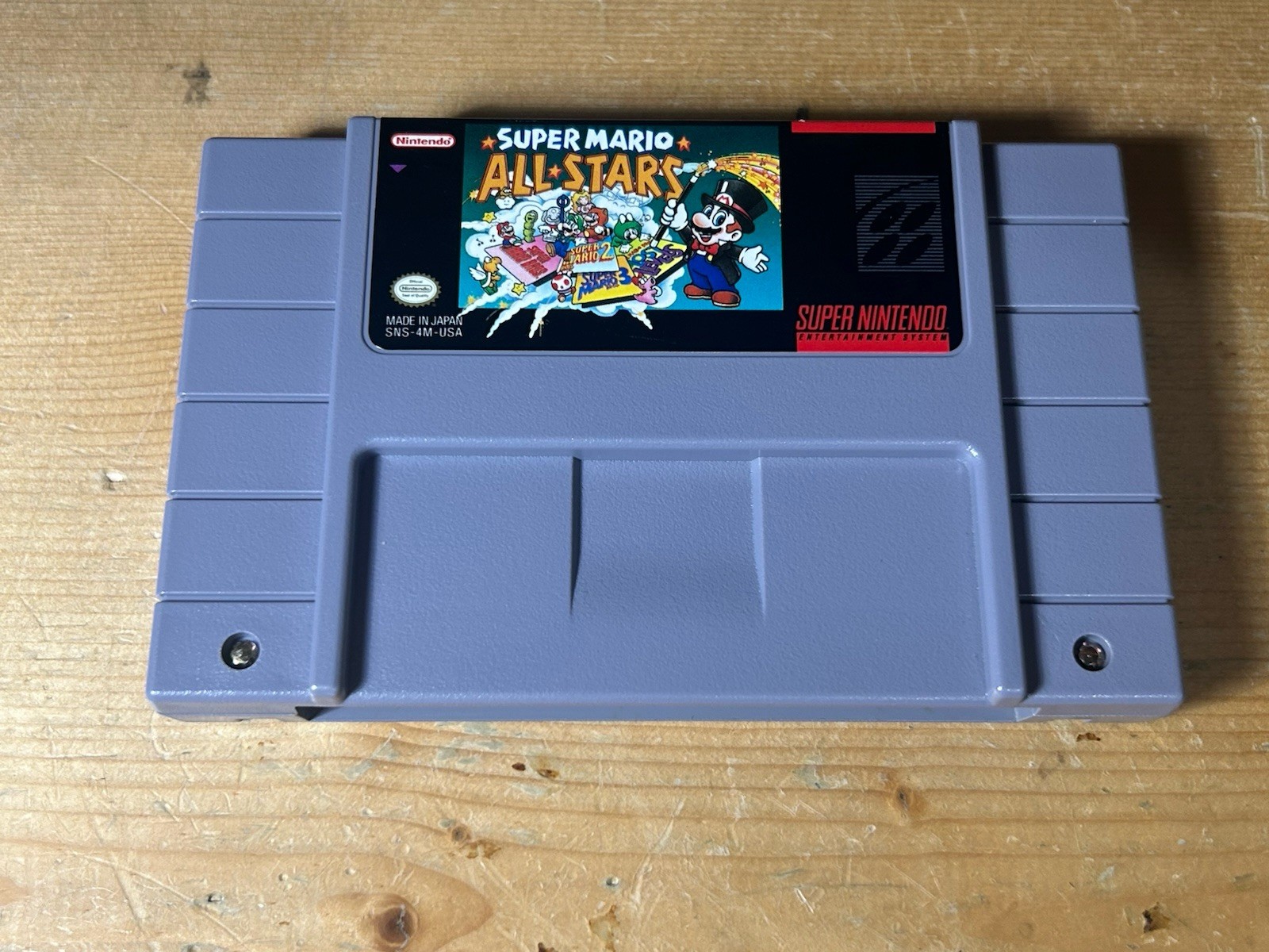 Super Mario All-Stars Super Nintendo SNES Tested Ships Free
