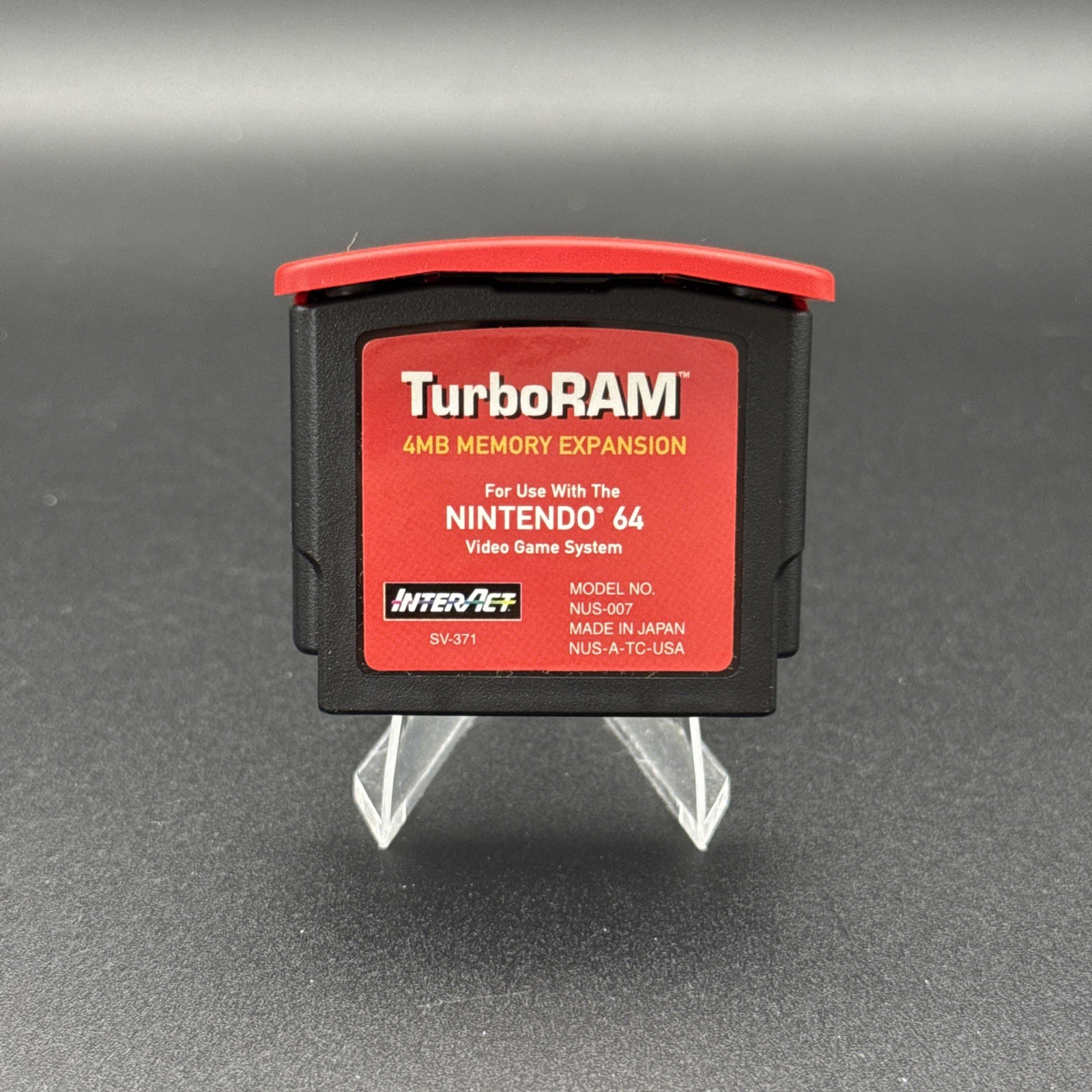 InterAct TurboRAM 4MB Memory Expansion Pak N64 Nintendo 64 – NUS-007 TESTED