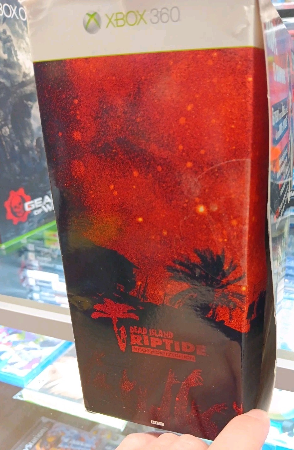 Dead Island Riptide Collectors Ed. Xbox 360. Game Factory Sealed, Box Open.
