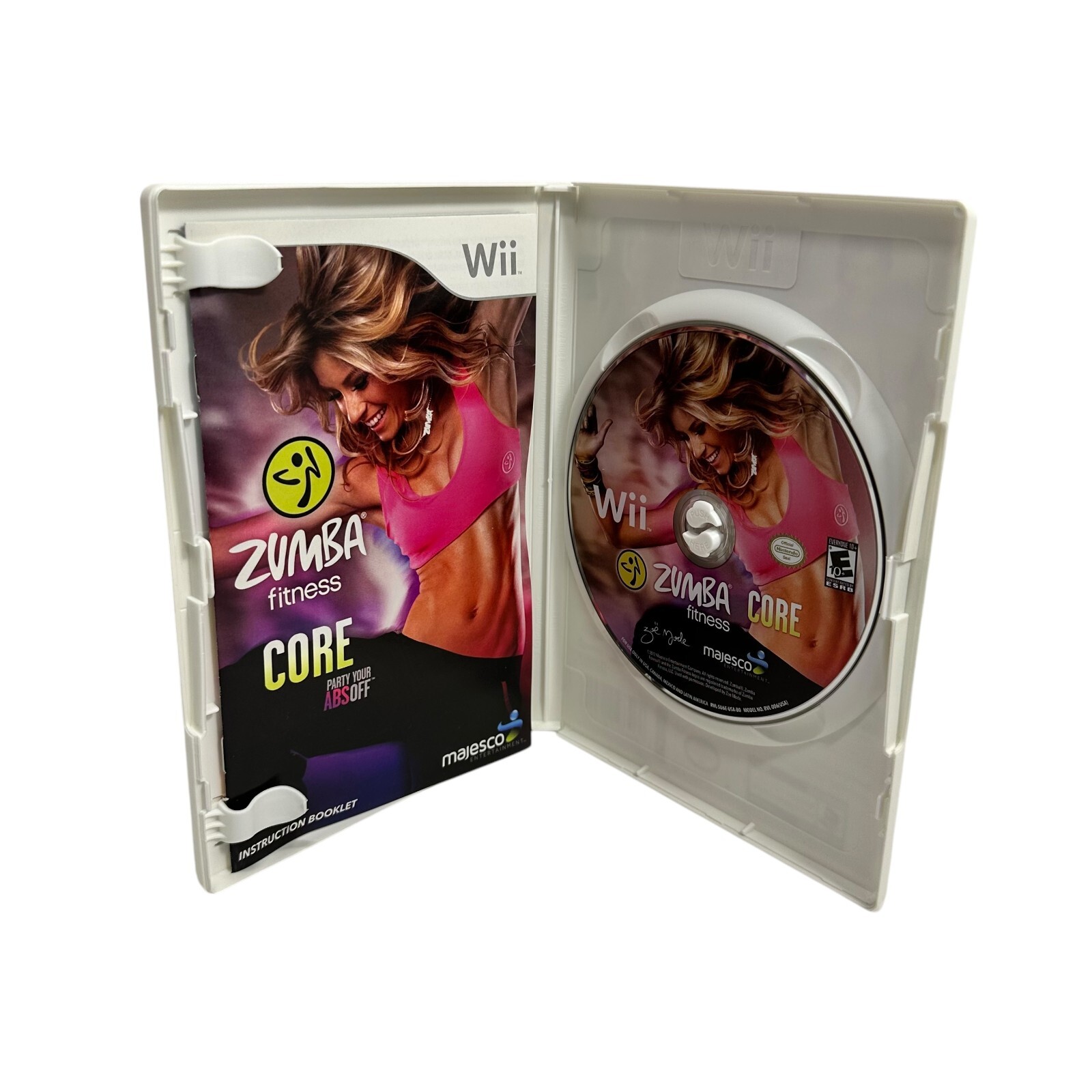 Zumba Fitness Core Nintendo Wii 2012 w/ Manual