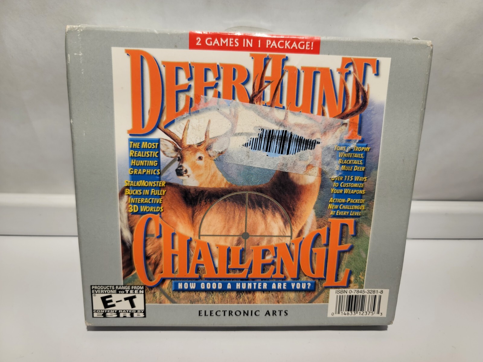 2 Games In 1 Package Champion Bass And Deer Hunt Challenge Electronic Arts PC