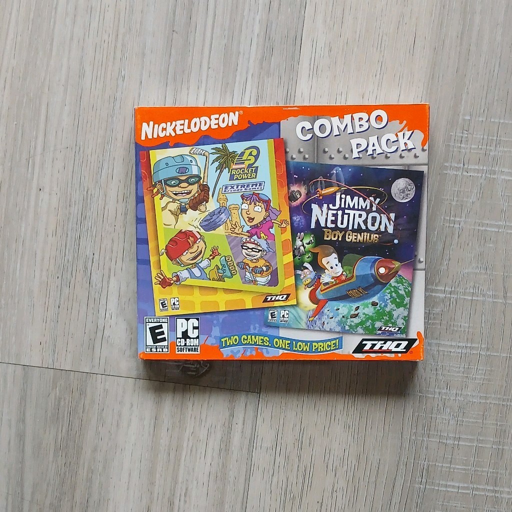 Nickelodeon Rocket Power Extreme/Jimmy Neutron Boy Genius – New Sealed Mini Box