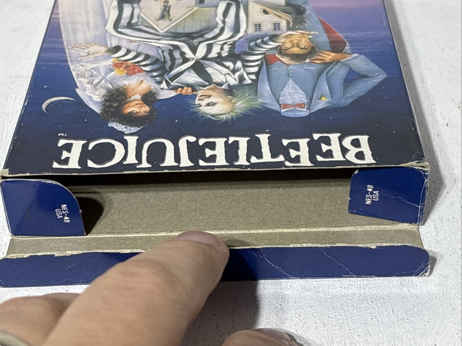 Beetlejuice NES Authentic CIB NICE Condition 🔥
