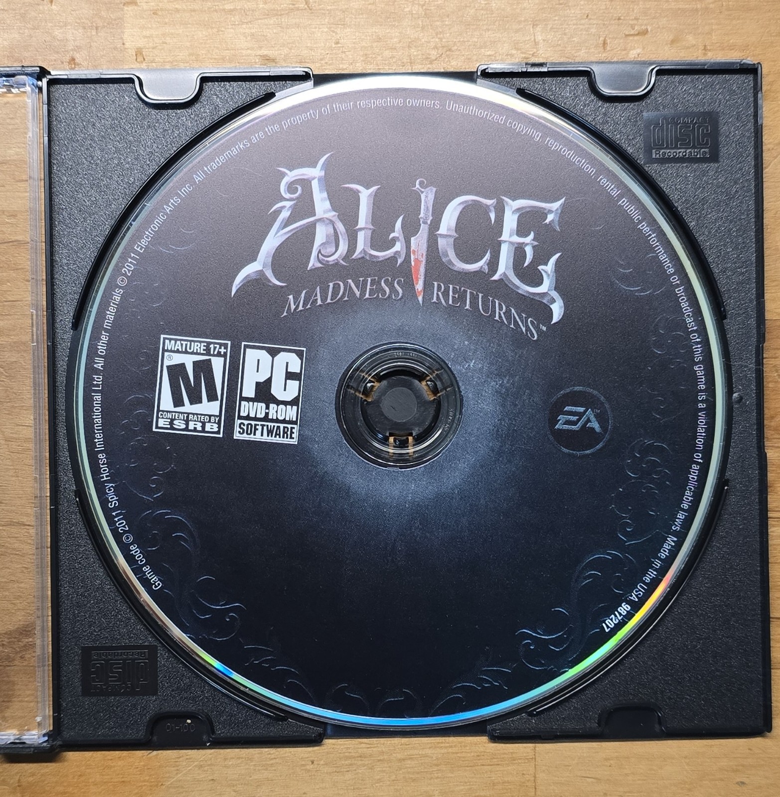 American McGee’s Alice (PC: Windows) 2 Disc & Alice Madness Returns Games Only