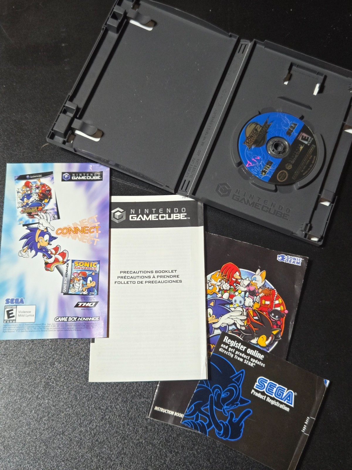 Sonic Adventure 2 Battle (Nintendo GameCube, 2004) – Complete In Box CIB
