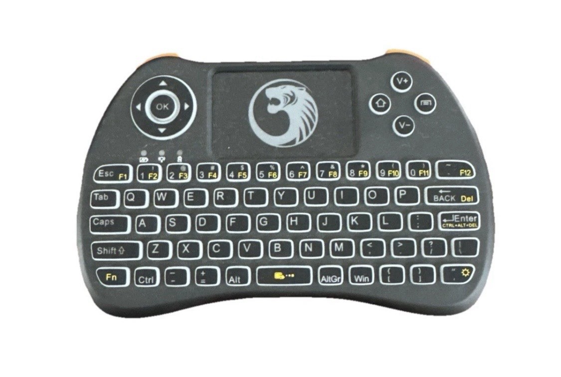 Tiger Stream Backlit Mini Wireless Keyboard/ Mouse Combo Remote Control Smart TV