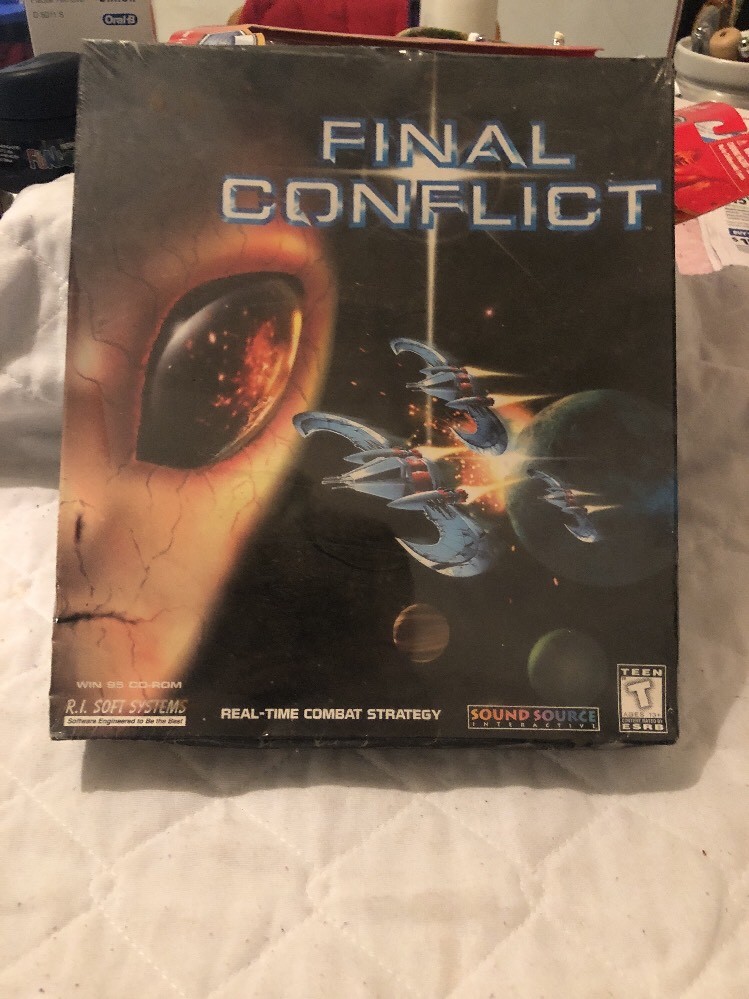 Final Conflict PC CD-ROM Sound Source Interactive R. I. Soft for Windows 95 RTS