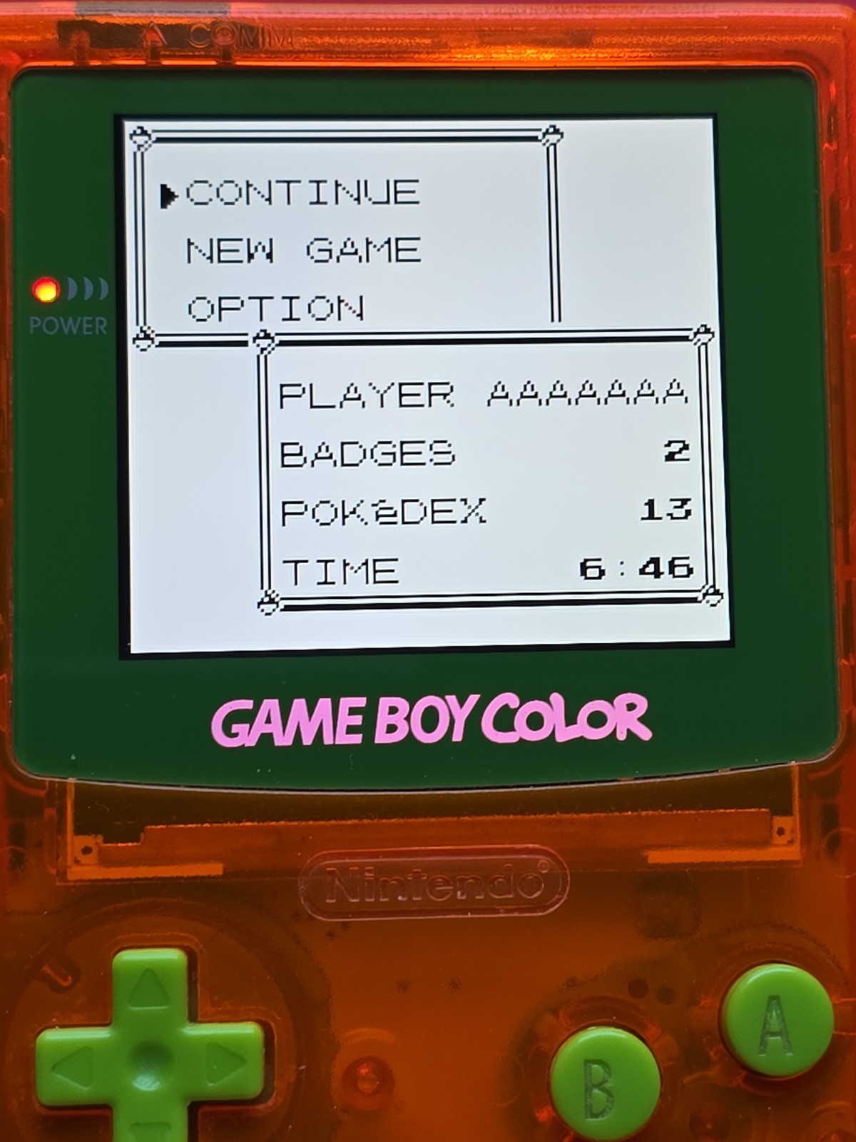 Game Boy Pokemon Blue Red Nintendo GB Original Lot 2 Games Authentic Saves