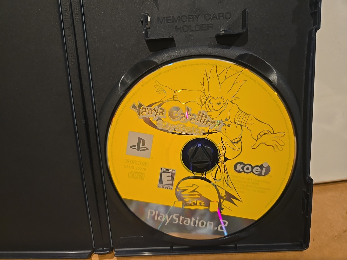 Yanya Caballista: City Skater (Sony PlayStation 2, 2001) PS2 Black Label, Tested