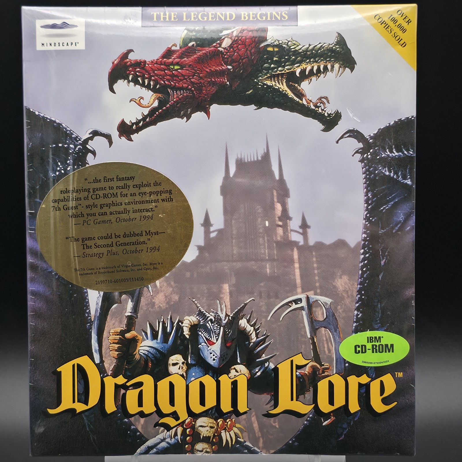 Dragon Lore: The Legend Begins, 1994, Big Box, New & Sealed