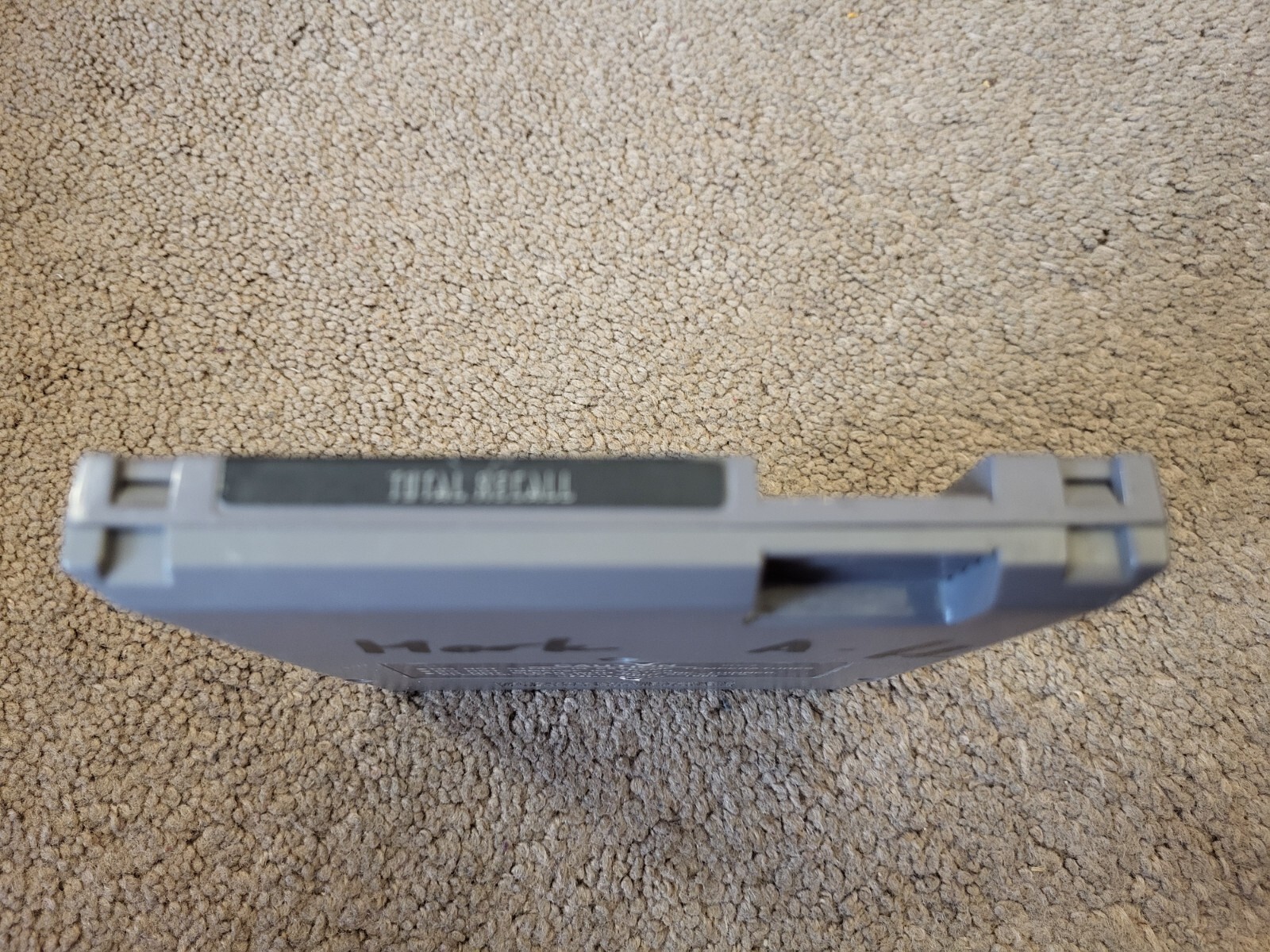 Total Recall Nintendo 1990 Game Cartridge