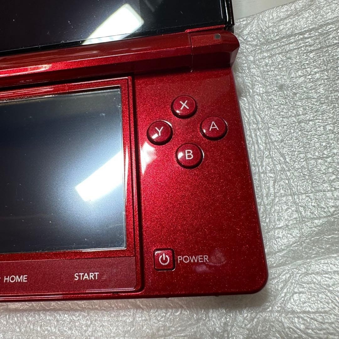 Nintendo 3DS Flare Red 6176 From Japan