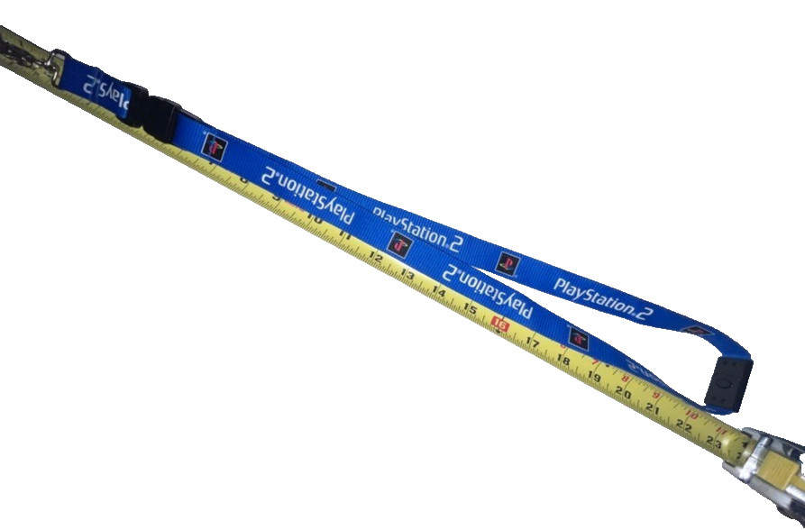 OFFICIAL Sony PlayStation 2 PS2 Lanyard Promo Key & Badge Holder