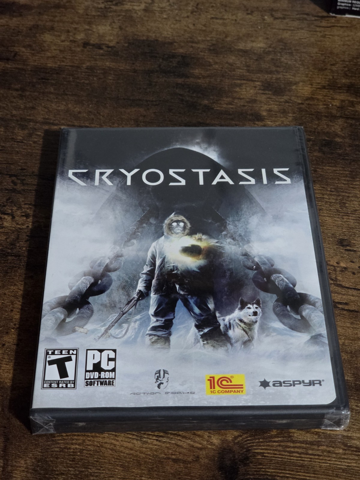 Cryostasis (Windows PC, 2009) DVD-ROM Complete w/ Manual Sealed