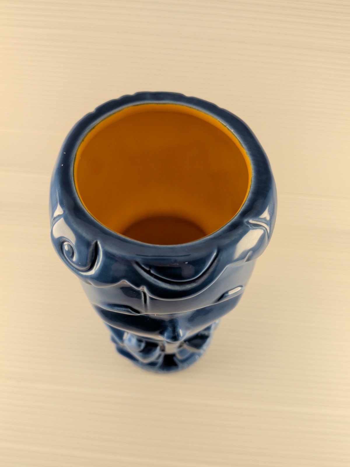 Geeki Tikis Fallout Vault Boy Tiki Mug 16oz Blue Ceramic Thinkgeek Bethesda